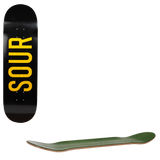 Sour Sour Army Skateboard Deck - Black 8.5"