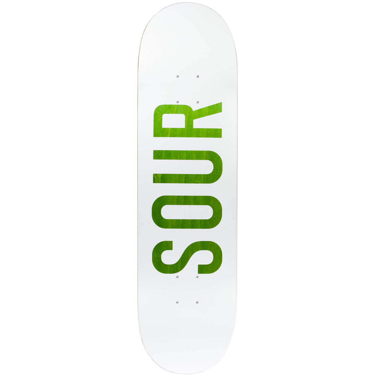 Sour Sour Army Skateboard Deck - White 8.25"