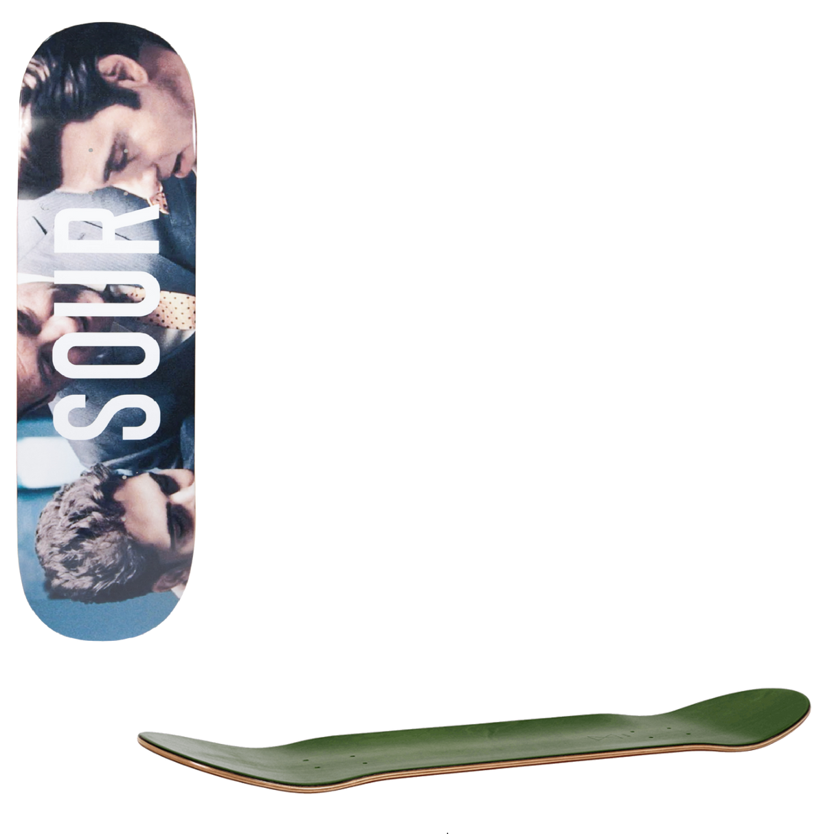 Sour Square Skateboard Deck - Sopranos 8.5"