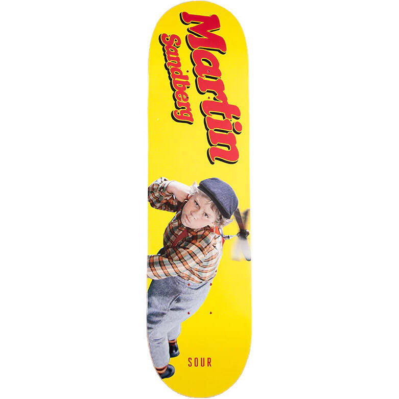 Sour Solution Martin Sandberg Skateboard Deck - Karlsson 8"