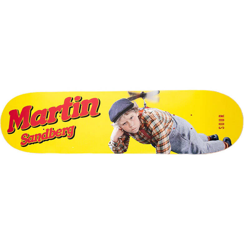 Sour Solution Martin Sandberg Skateboard Deck - Karlsson 8"