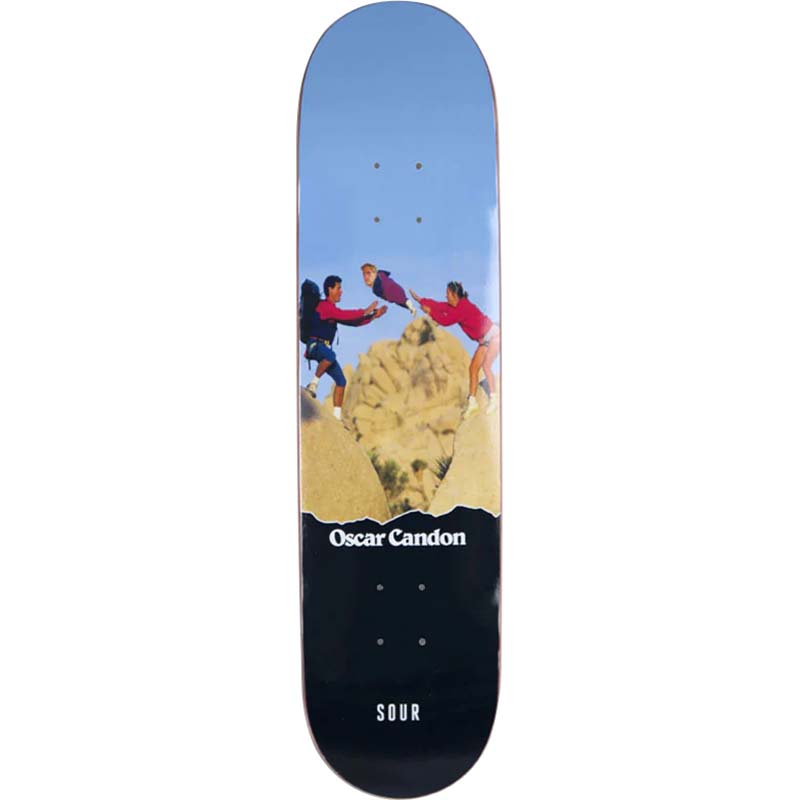 Sour Solution Oscar Flying Baby Skateboard Deck - 8"