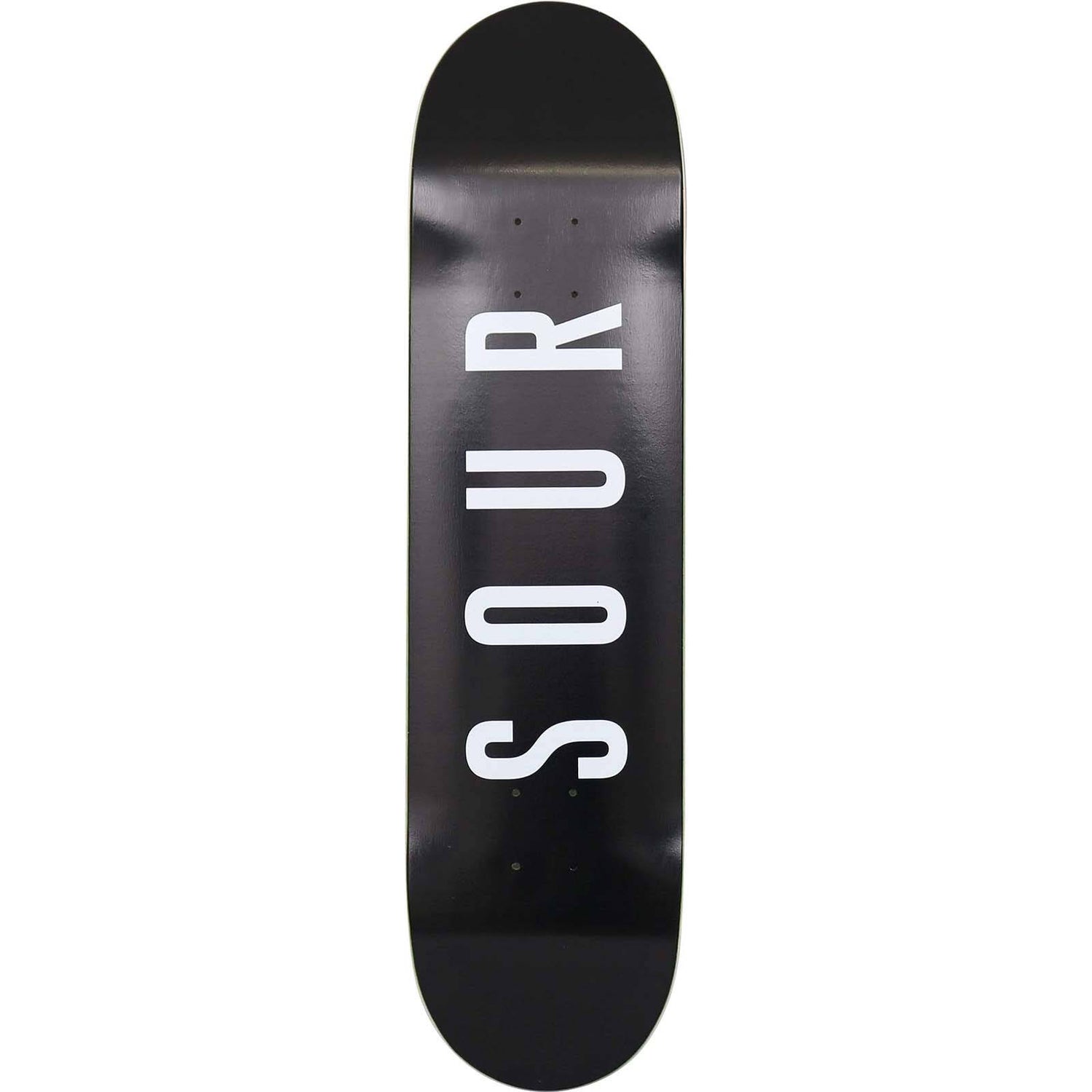 Sour Solution Sour Army Skateboard Deck - Black 8.5"