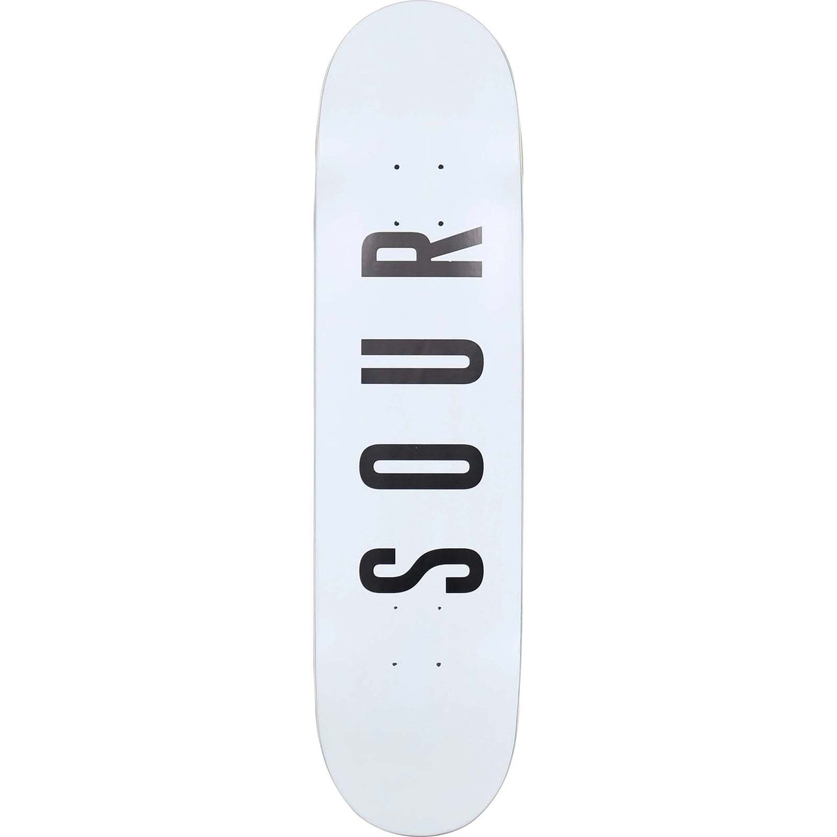 Sour Solution Sour Army Skateboard Deck - White 7.75"