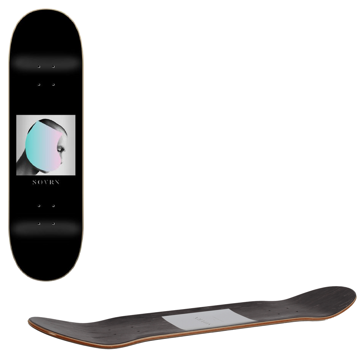 SOVRN Feed 02 Skateboard Deck - 8''