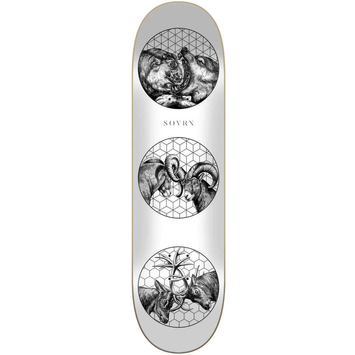 SOVRN Nature Of Wars Skateboard Deck - 8.25''