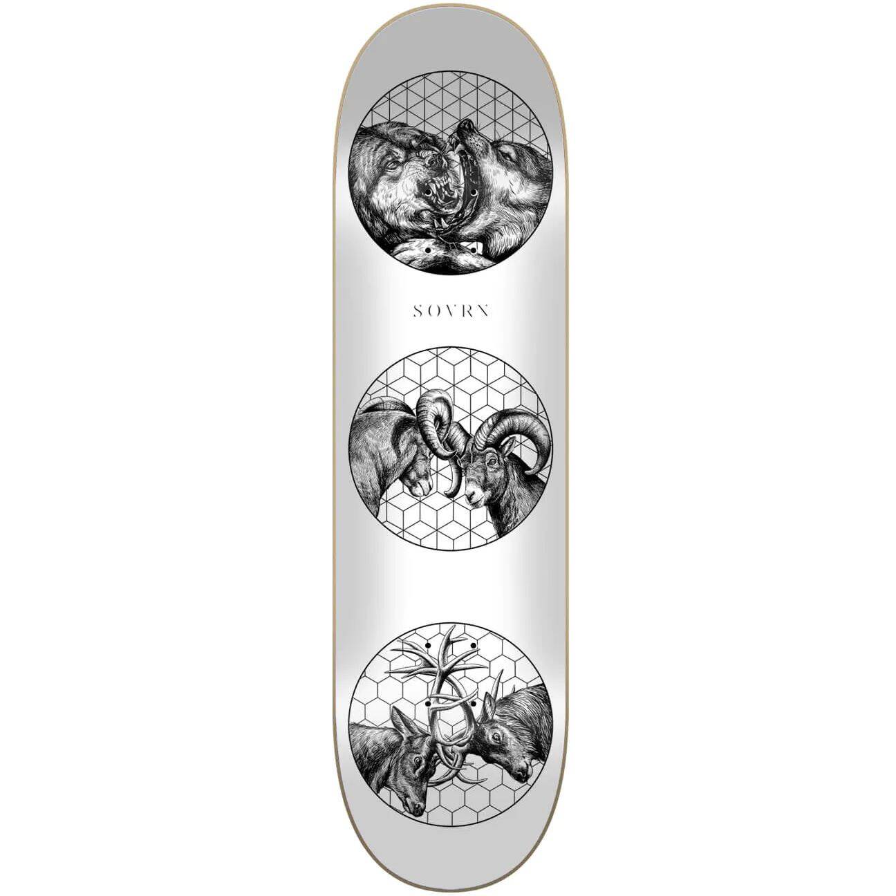 SOVRN Nature Of Wars Skateboard Deck - 8.38''