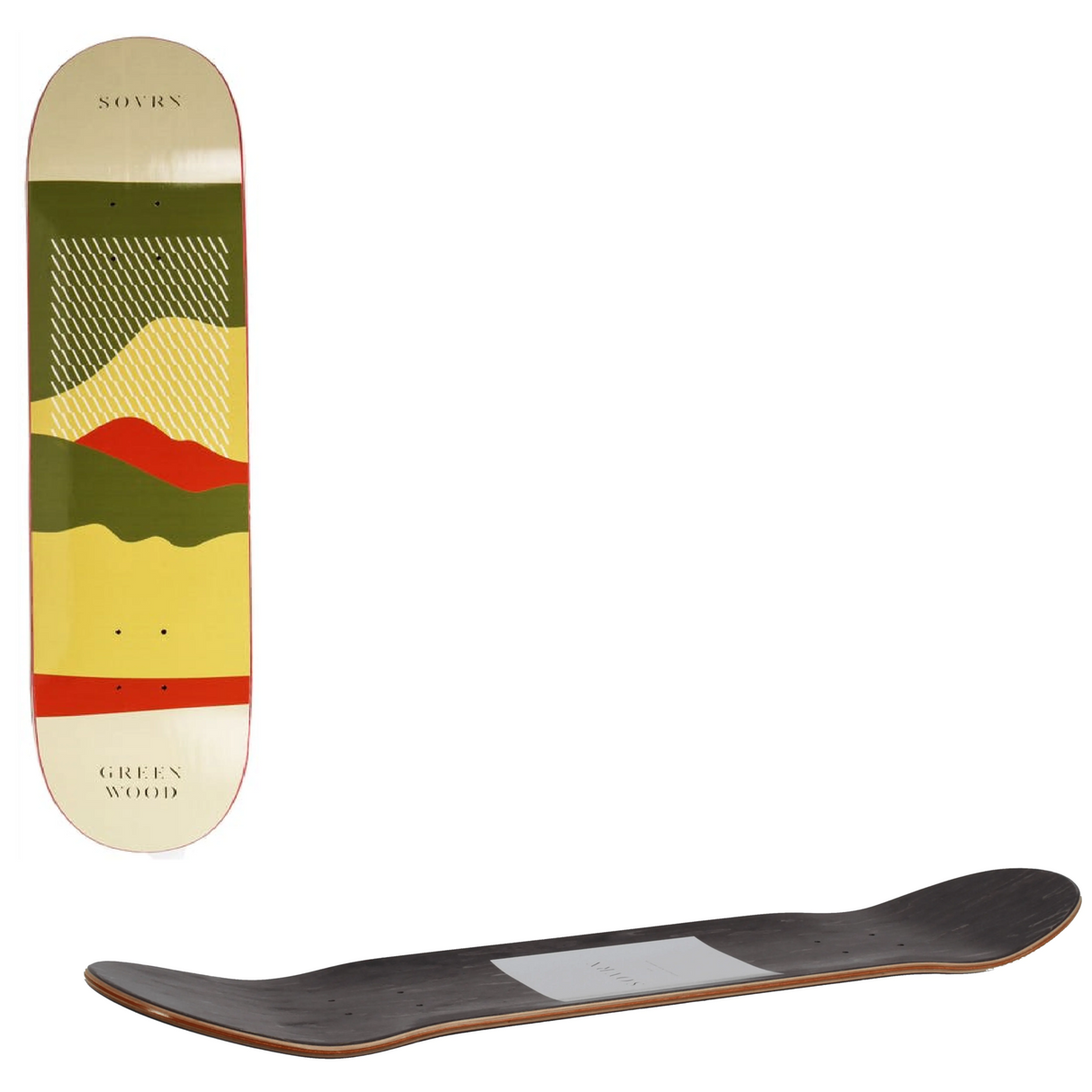 SOVRN Autumn 01 Skateboard Deck - 8.25''