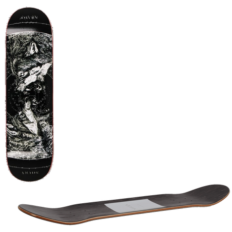 SOVRN Geri and Freki Skateboard Deck - 8''