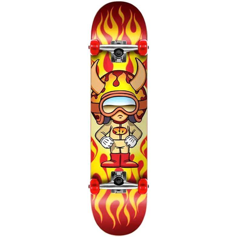 Speed Demons Hot Shot Complete Skateboard - Multi 7"
