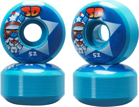 Speed Demons Characters Skateboard Wheels 52mm - Stars