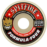Spitfire Formula Four Conical Full 101D Skateboard Wheels - Red 52mm