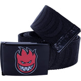 Spitfire Bighead Fill Cresent Jacquard Belt - Black/Red