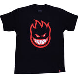 Spitfire Bighead Fill T Shirt - Black/Red/White