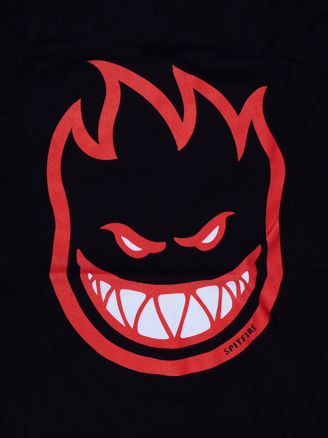 Spitfire Bighead Fill T Shirt - Black/Red/White