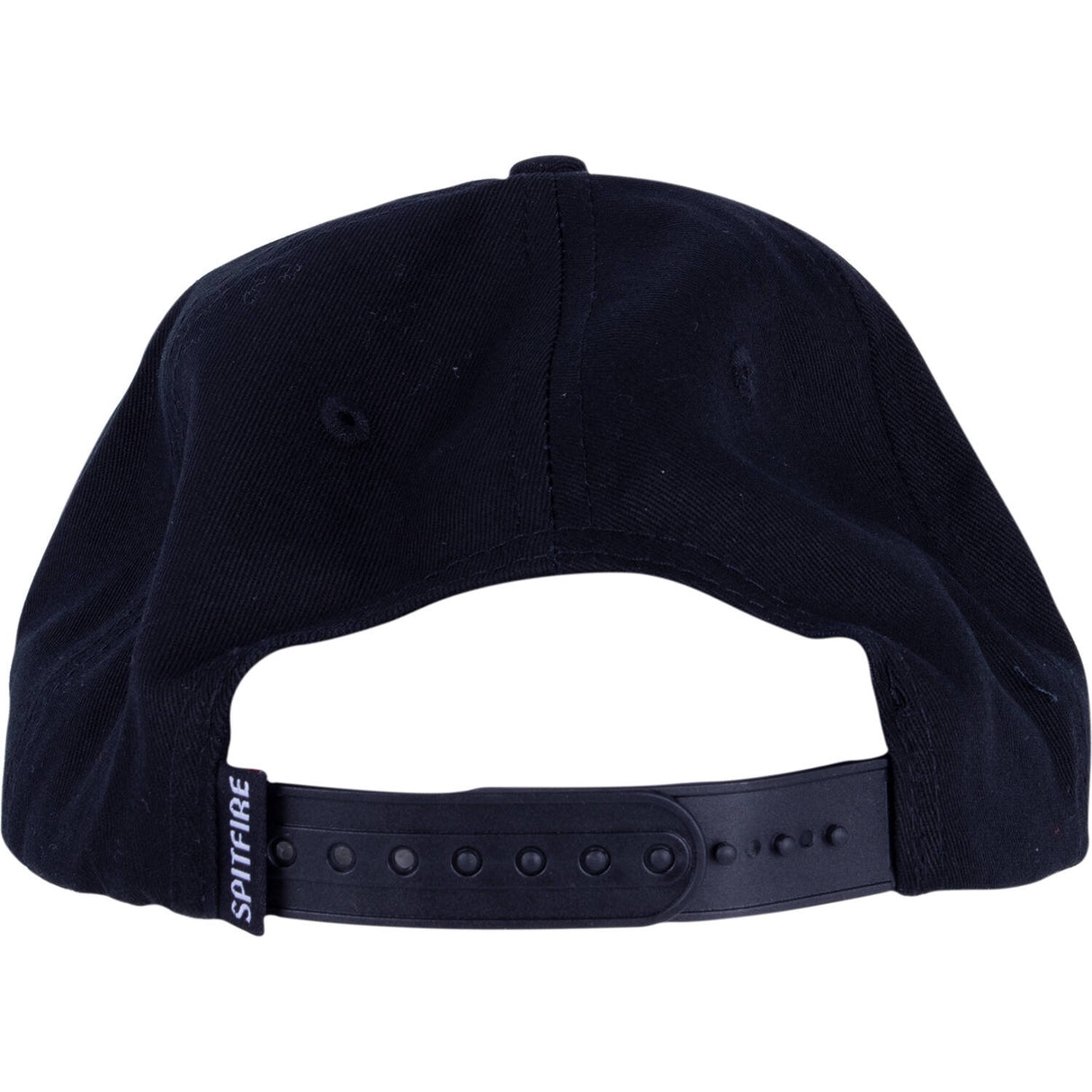 Spitfire Classic 87 Swirl Patch Snapback Cap - Black/Red