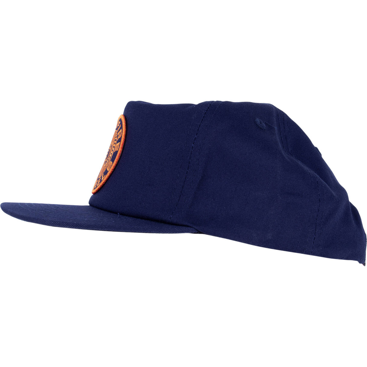 Spitfire Classic 87 Swirl Patch Snapback Cap - Navy/Orange
