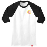 Spitfire Repeater Raglan 3/4 T Shirt - White/Black/Red/Yellow