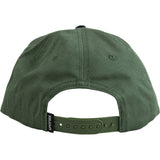 Spitfire  Bighead Fill Snapback Cap - Dark Green/Red/Gold