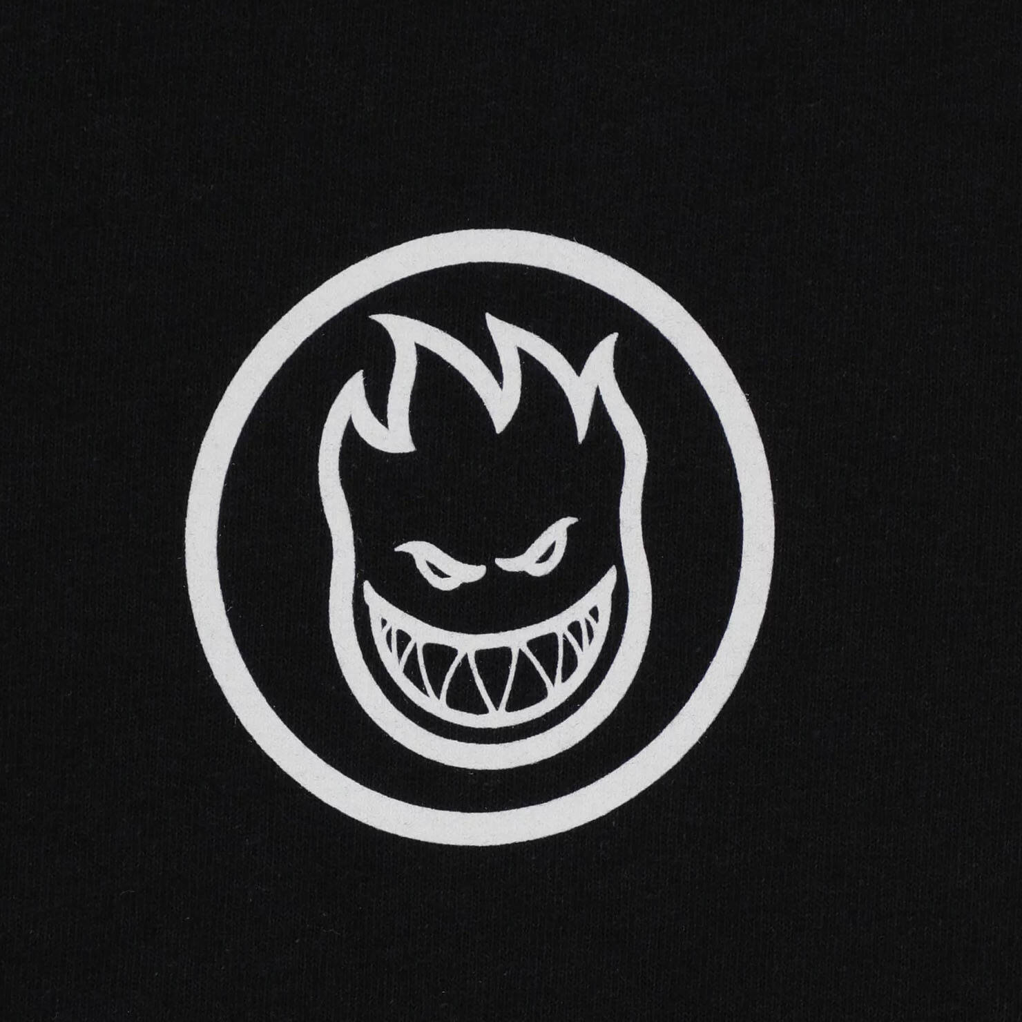 Spitfire Classic Swirl T Shirt - Black