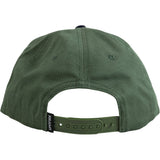 Spitfire Old E Arch Snapback - Olive/Red