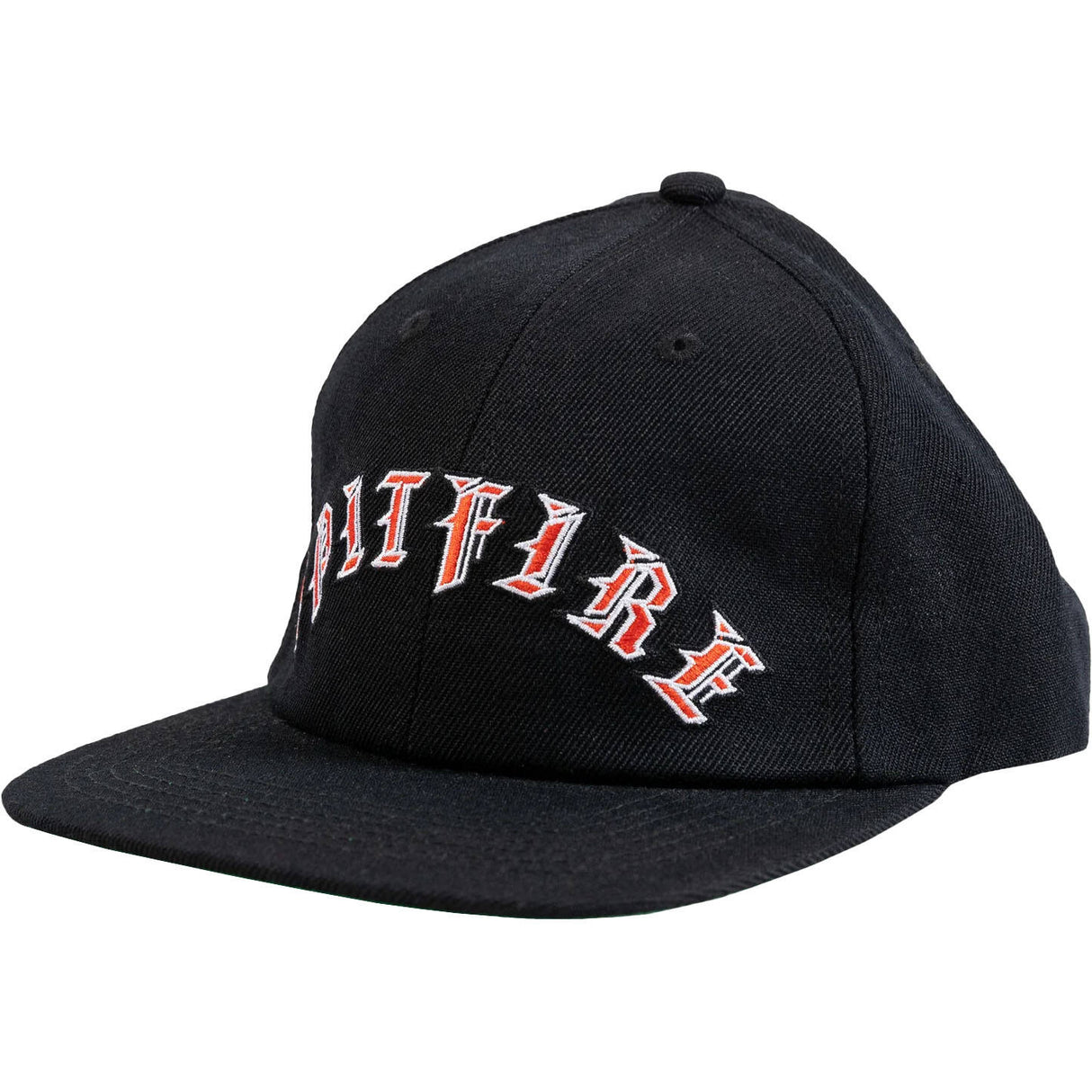 Spitfire Old E Arch Strapback Cap - Black/Red/Green