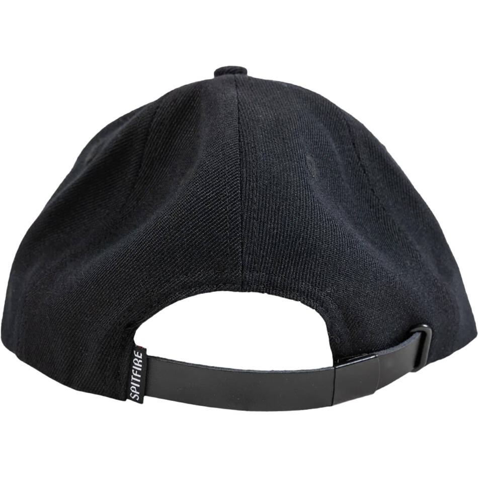 Spitfire Old E Arch Strapback Cap - Black/Red/Green