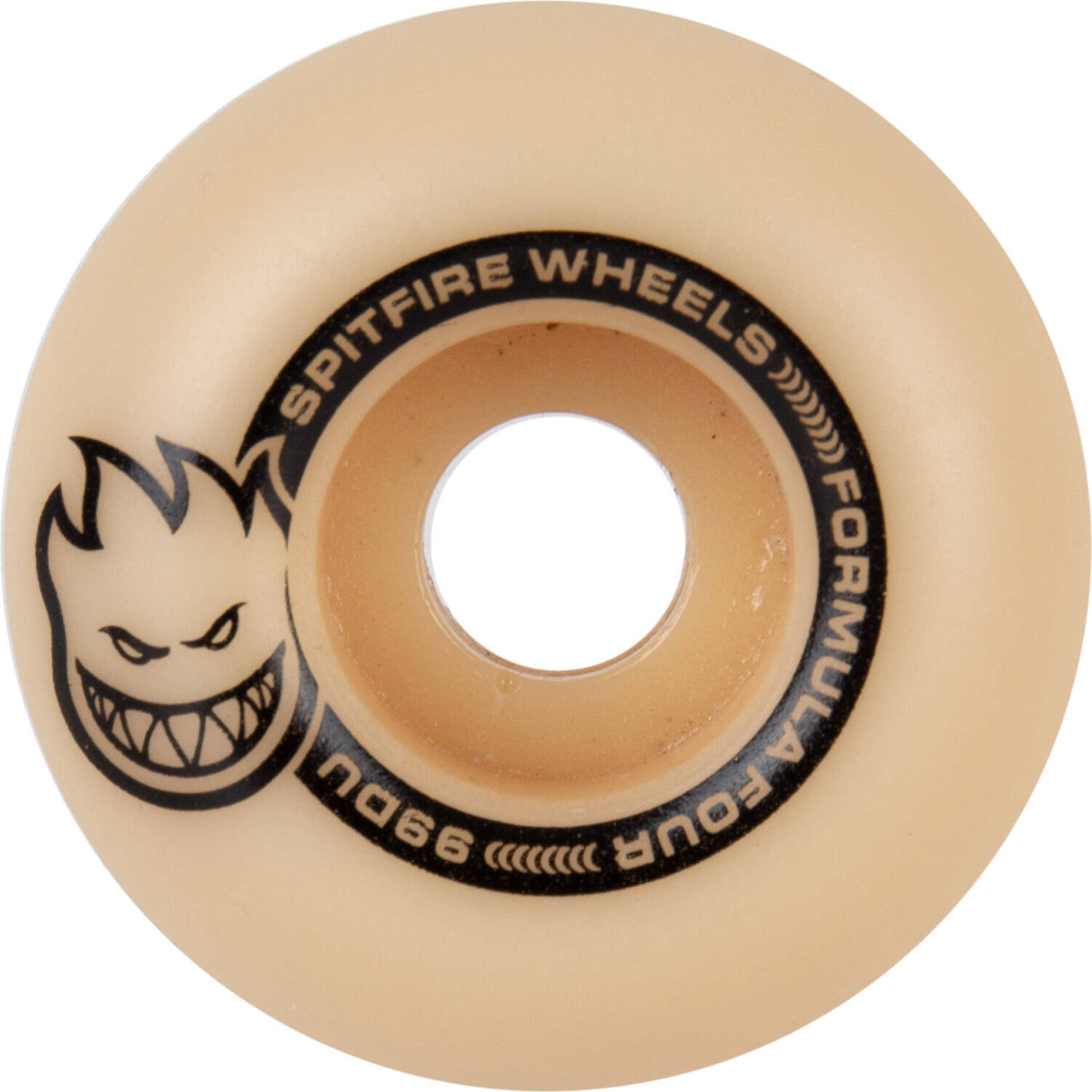 Spitfire Formula Four Lil' Smokies Classic 99 Skateboard Wheels - Natural 50mm (Pack of 4)