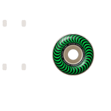 Spitfire Formula Four Classic 99a Skateboard Wheels - Green 52mm (Pack of 4)