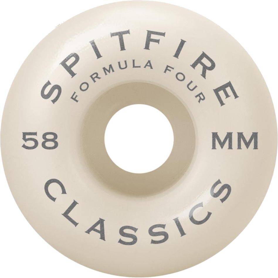 Spitfire Formula Four Classic 99a Skateboard Wheels - Purple 58mm (Pack of 4)