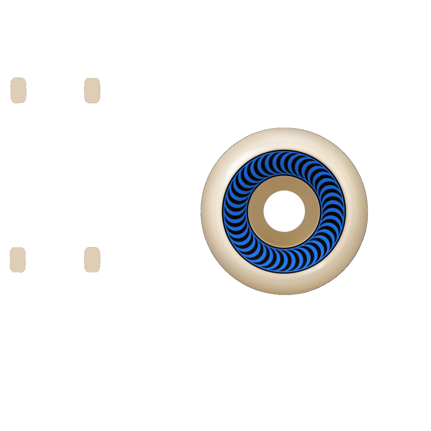 Spitfire OG Classic 99a Skateboard Wheels - Blue 56mm (Pack of 4)