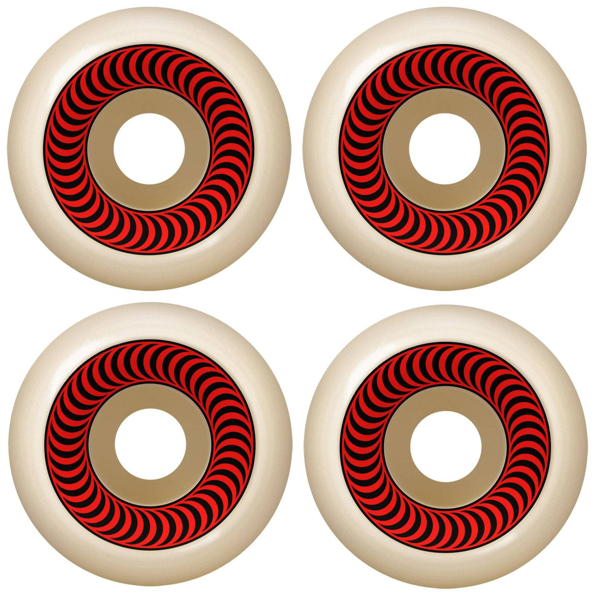 Spitfire OG Classic 99a Skateboard Wheels - Red 60mm (Pack of 4)