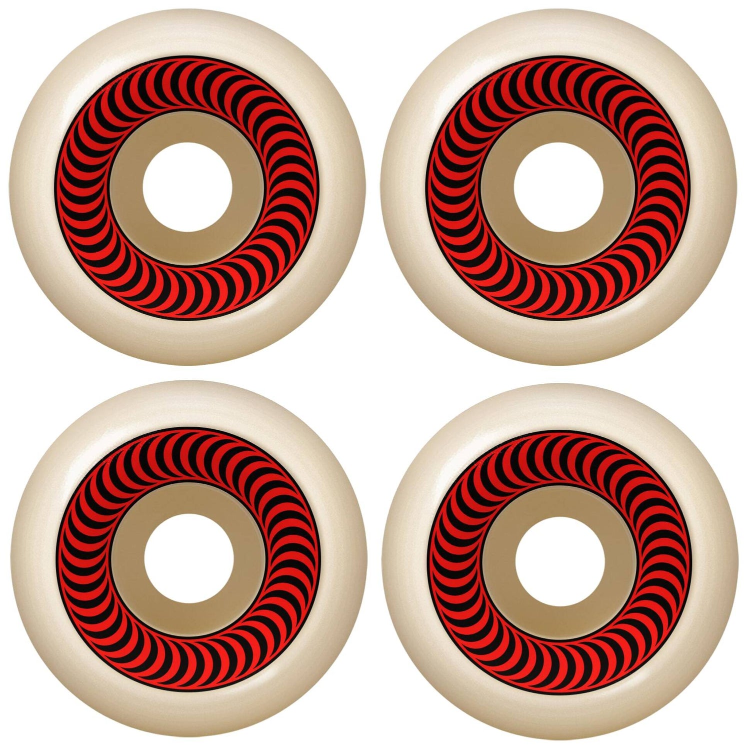 Spitfire OG Classic 99a Skateboard Wheels - Red 60mm (Pack of 4)