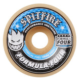 Spitfire Formula Four Conical Full 99D Skateboard Wheels - Blue 58mm (Pack of 4)