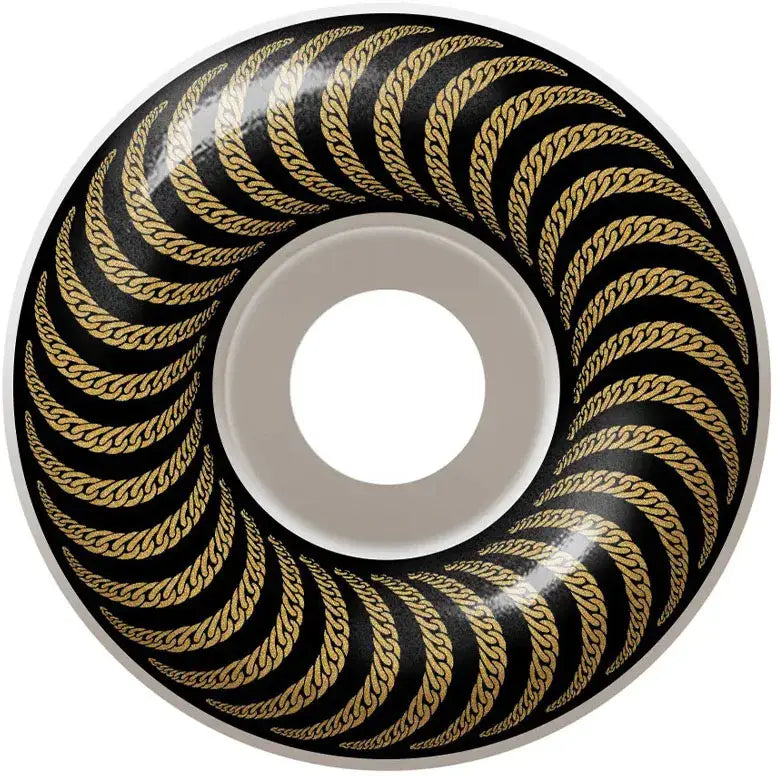 Spitfire Ishod Chain Pro Classic 99a Skateboard Wheels - White 53mm (Pack of 4) 