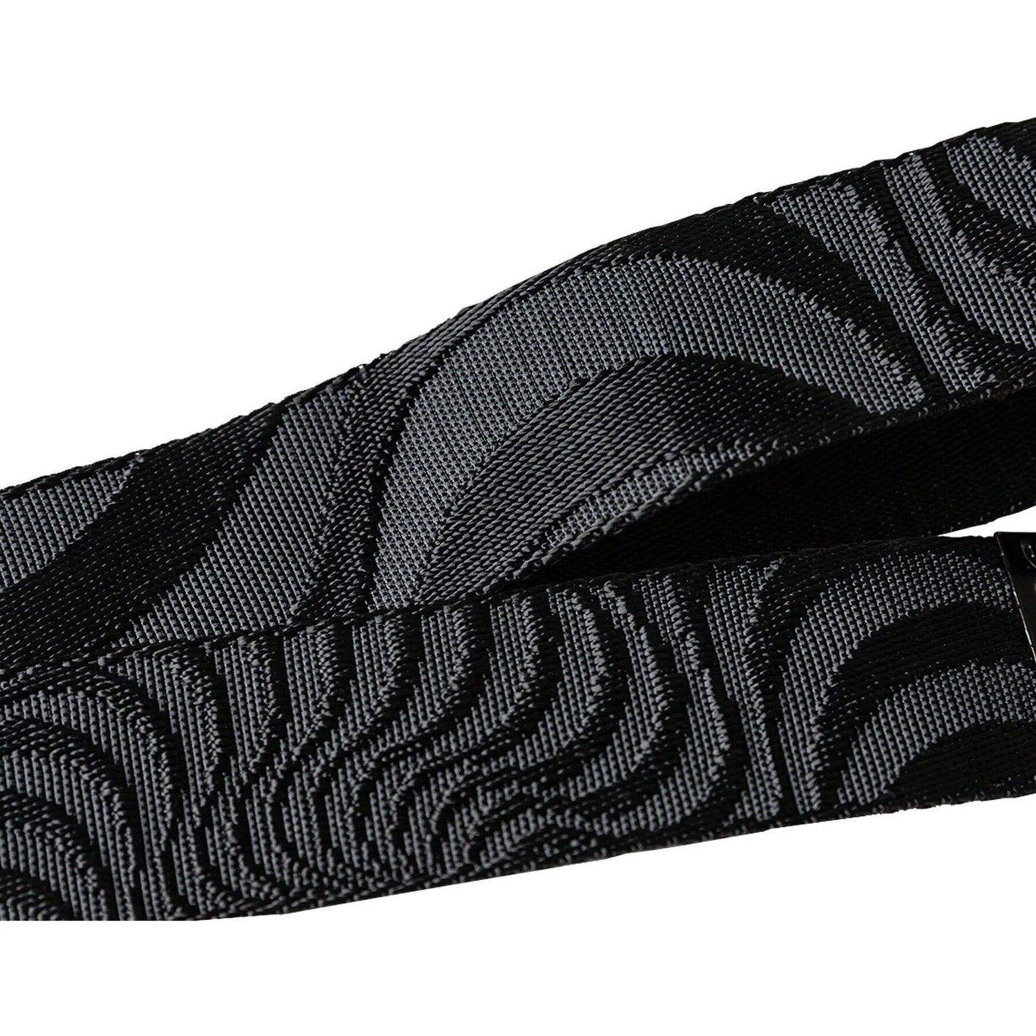 Spitfire Bighead Jacquard Swirl Belt - Black/Polished Nickel