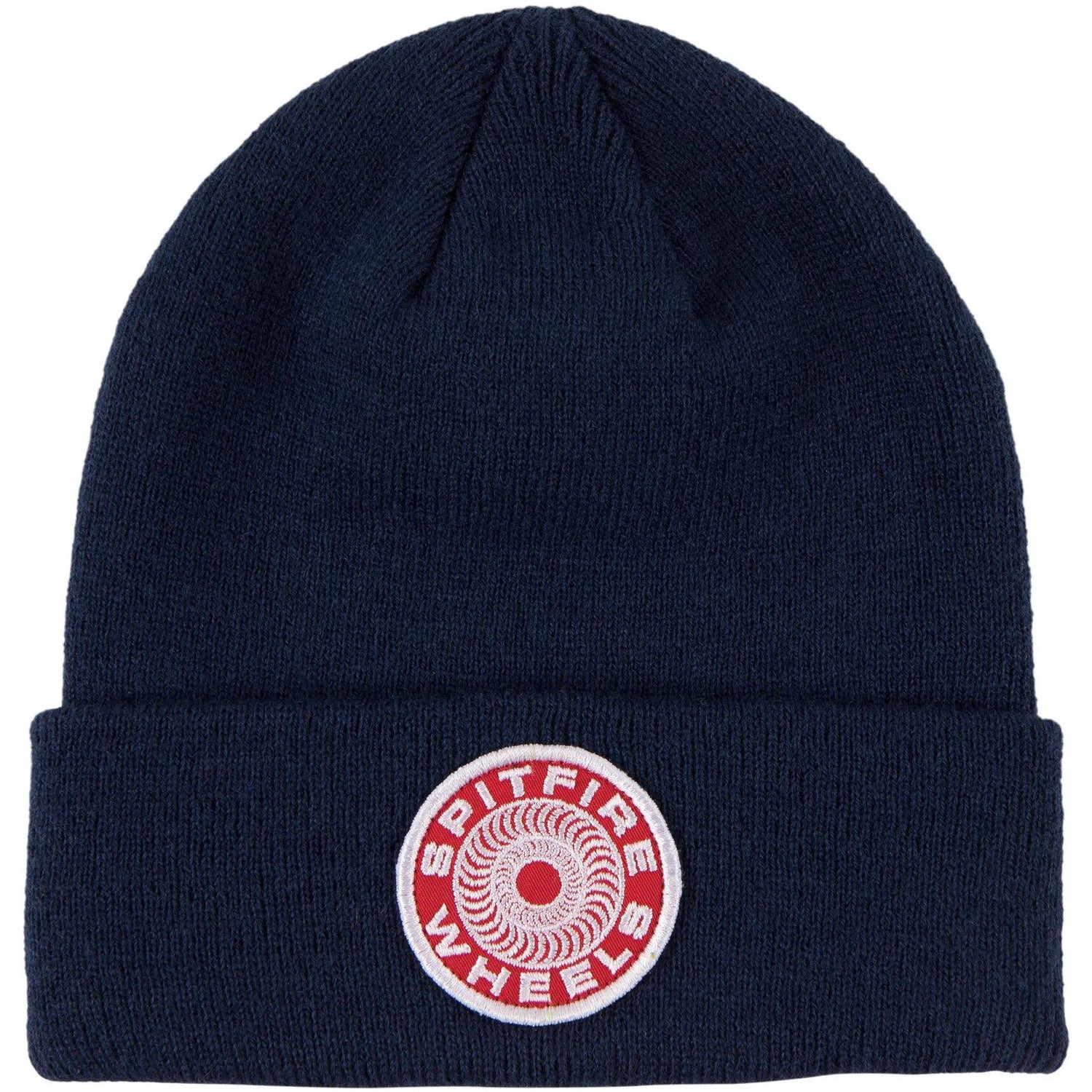 Spitfire Classic 87' Swirl Patch Beanie - Navy/White/Red