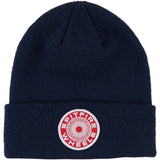 Spitfire Classic 87' Swirl Patch Beanie - Navy/White/Red