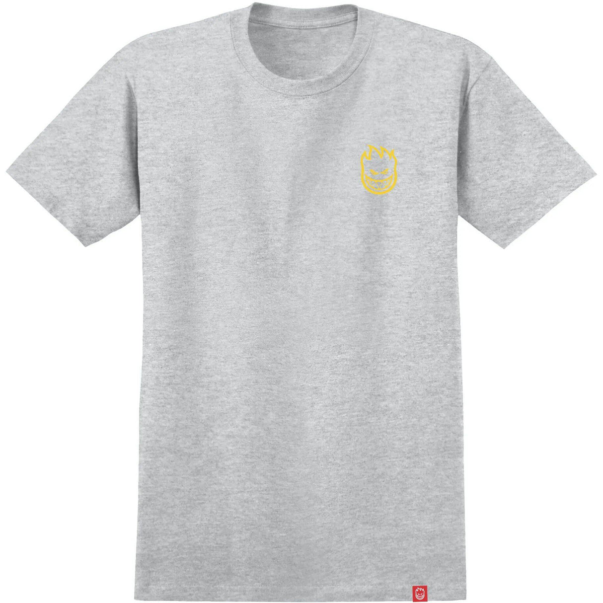 Spitfire Lil Bighead T Shirt - Athletic Heather/Gold