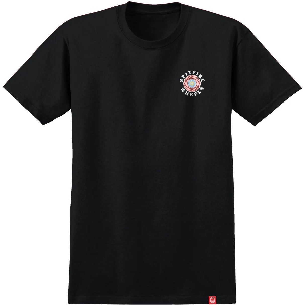 Spitfire OG Classic Fill T Shirt - Black/Multi-Colored