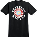 Spitfire OG Classic Fill T Shirt - Black/Multi-Colored