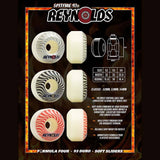 Spitfire Formula Four 93 Reynolds Classics Skateboard Wheels - White 52mm
