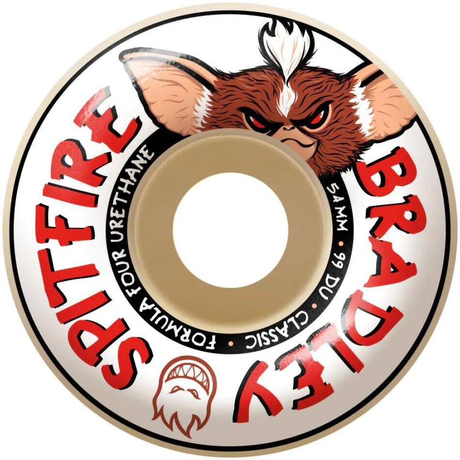Spitfire Bradley Before Midnight Classic 99a Skateboard Wheels - Natural 52mm (Pack of 4)