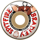 Spitfire Bradley Before Midnight Classic 99a Skateboard Wheels - Natural 54mm (Pack of 4)