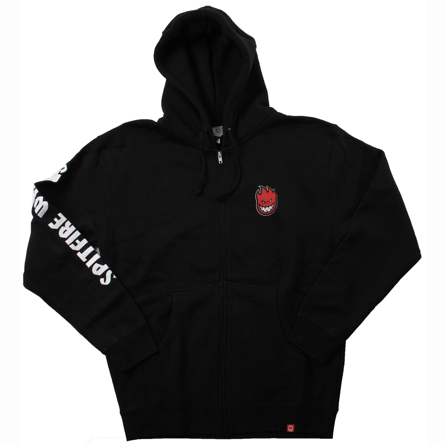Spitfire Lil Bighead Hombre Zip Hoodie - Black/Red/White MED