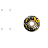 Spitfire Bighead Shattered 99 Skateboard Wheels - White 52mm
