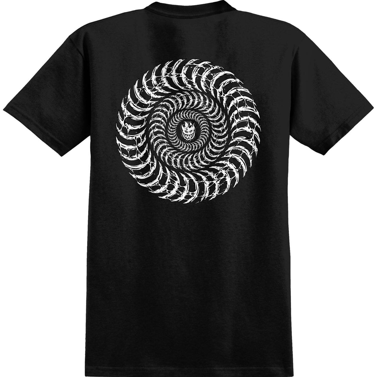 Spitfire Decay Classic Swirl T Shirt - Black