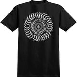 Spitfire Decay Classic Swirl T Shirt - Black