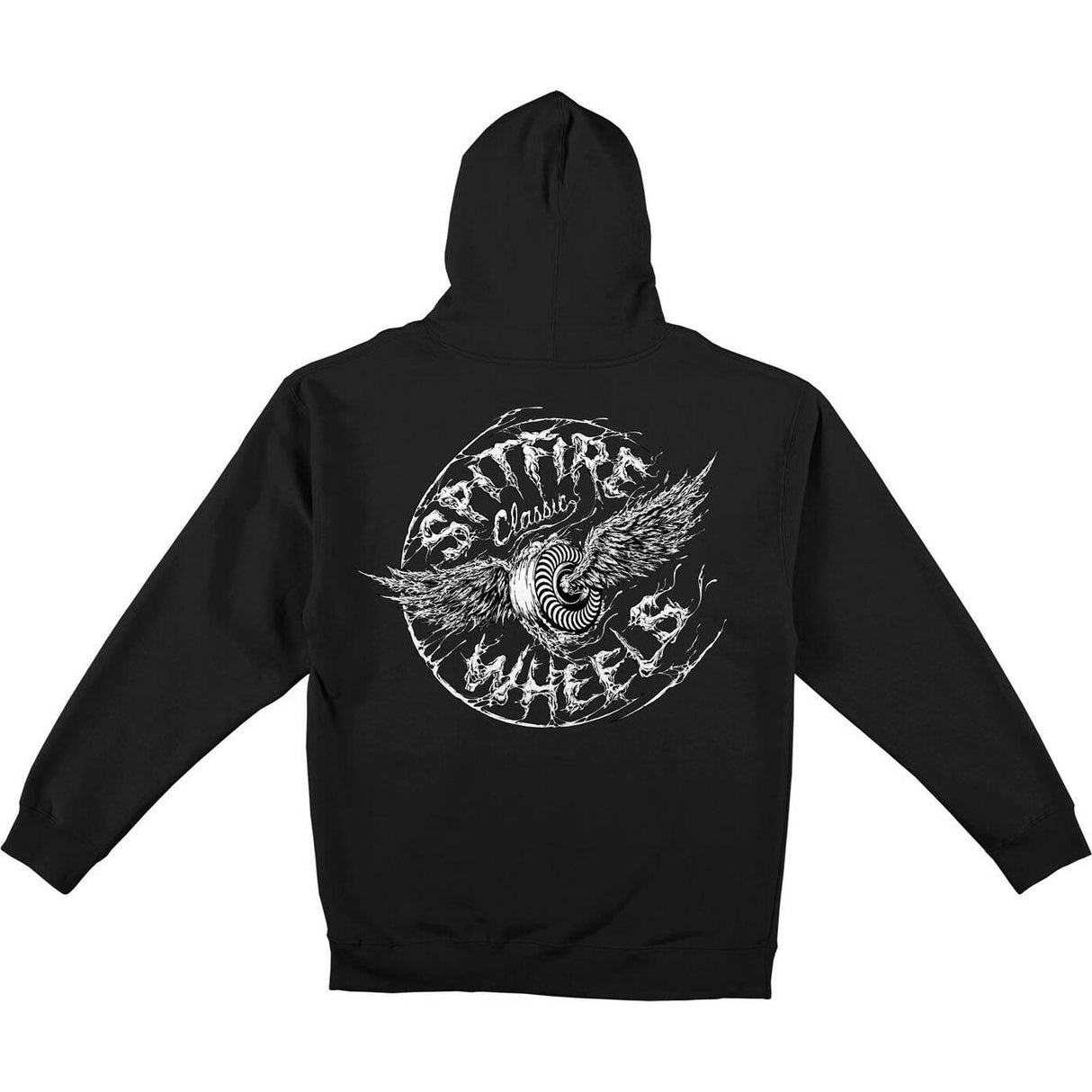 Spitfire Decay Flying Classic Hoodie - Black