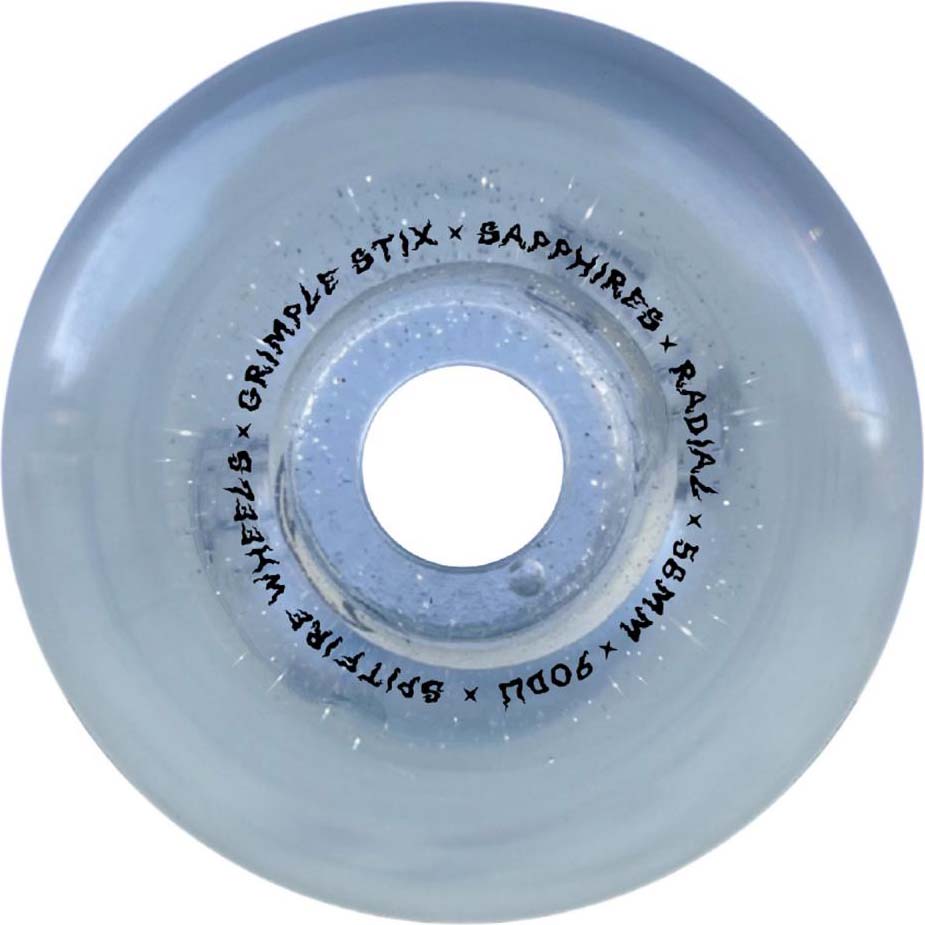 Spitfire x Grimple Sapphire Grimple Dust Skateboard Wheels - 58mm